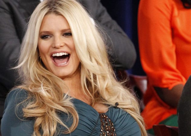 Jessica Simpson parties with her baby girl Maxwell Drew