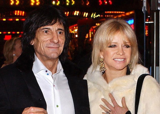 The Rolling Stones' guitarist Ronnie Wood was a 