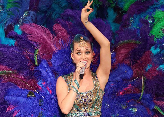 Katy Perry facing court for making an 'obscene' onstage gesture