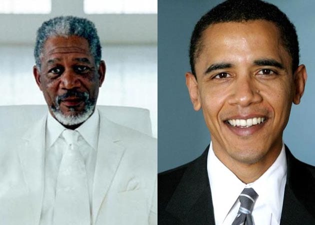 Morgan Freeman donates $1 million to President Obama's re-election