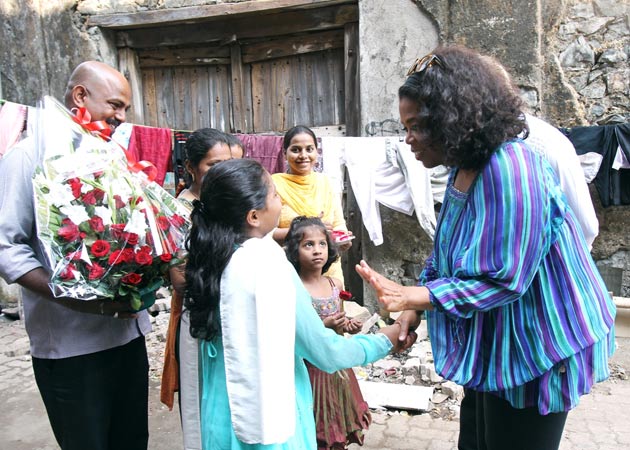 Slums to royalty: Oprah Winfrey showcases shades of India