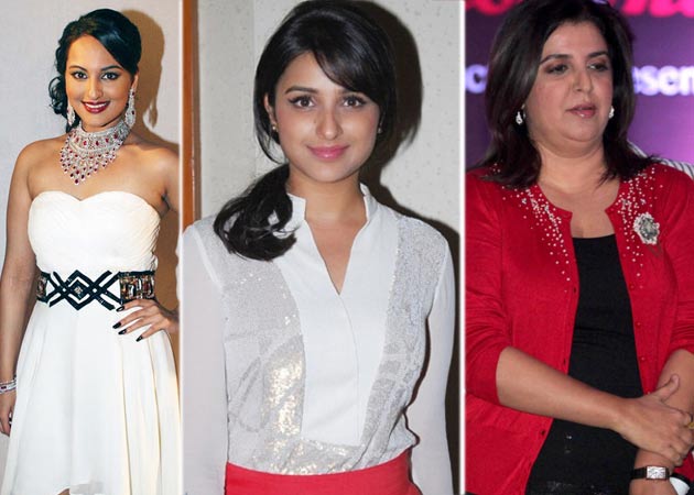 Farah Khan says Sonakshi, Parineeti will not be SRK's heroine in <i>Happy New Year</i>
