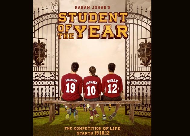 Karan Johar reveals first look of <i>Student Of The Year</i> online