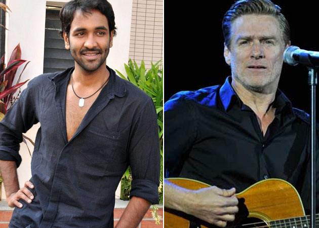 Vishnu Manchu meets Bryan Adams