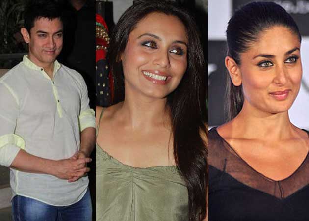 Aamir Khan, Kareena Kapoor, Rani Mukherji in <i>Talaash</i> music video