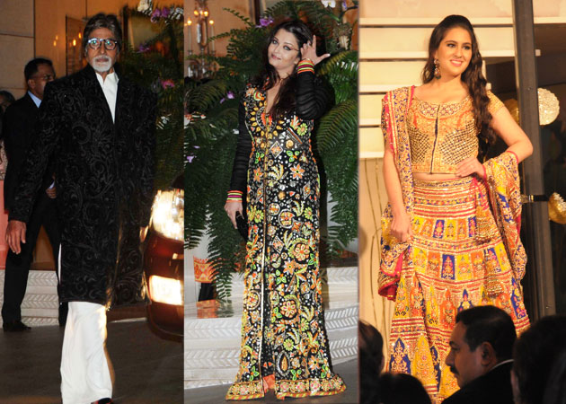 Past, present and future stars at the Ambani party