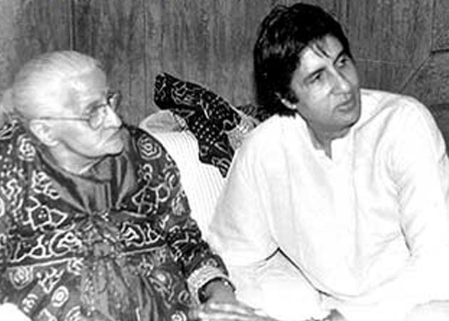 Big B remembers mother on birth anniversary