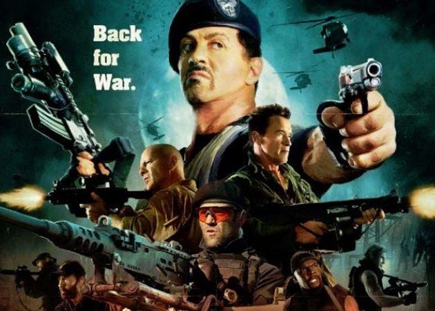  Today's big Hollywood release: <i>The Expendables 2</i>