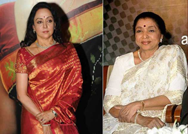 Asha Bhosle, Hema Malini dance on <i>Indian Idol 6</i>