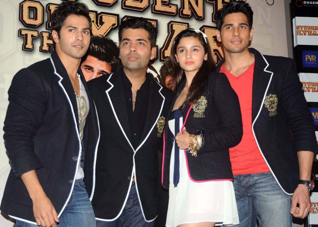 Karan Johar's emotions run high with <i>Student Of The Year</i>