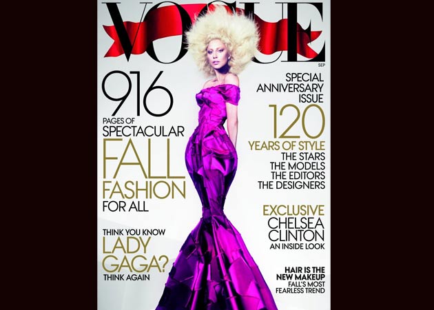 "Irresponsible" Lady Gaga leaks Vogue cover