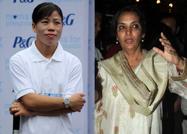 Mary Kom will walk the ramp for Shabana Azmi