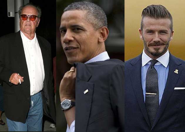 Jack Nicholson, Obama on David Beckham's dinner party wishlist