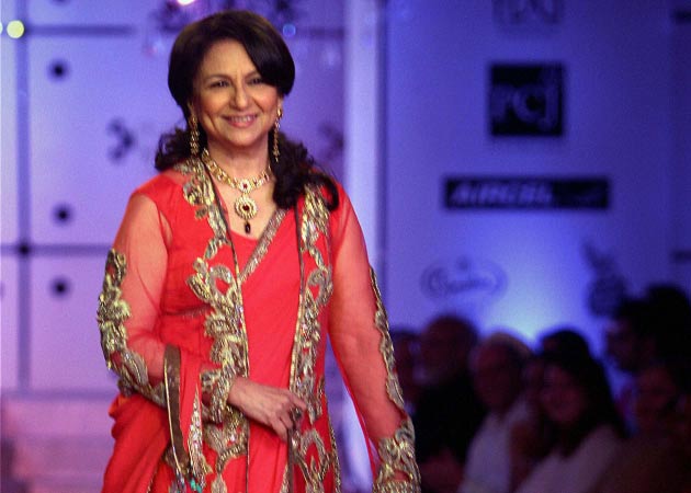 Walking the ramp is fun for me: Sharmila Tagore