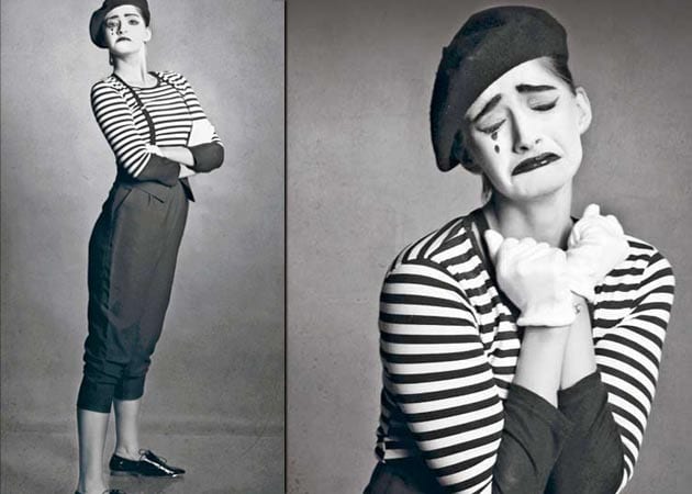 The sad clown: Sonam Kapoor's experimental photoshoot