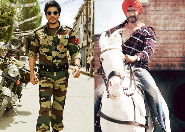 It's Shah Rukh Khan versus Ajay Devgn this Diwali