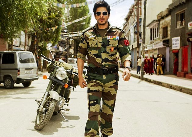 Shah Rukh Khan, military man