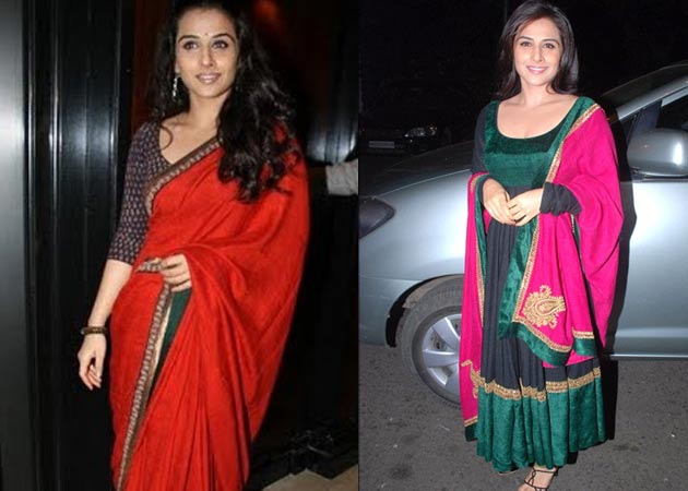 Vidya Balan switches from saris to <i>salwars</i>