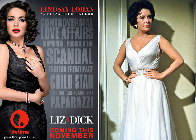 Lindsay Lohan relates to Elizabeth Taylor