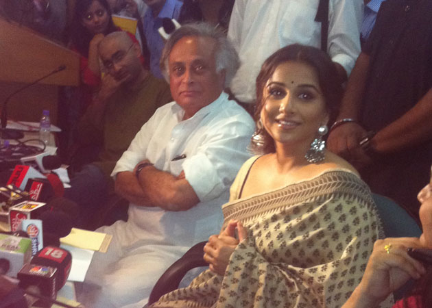 Don't see myself in Parliament: Vidya Balan