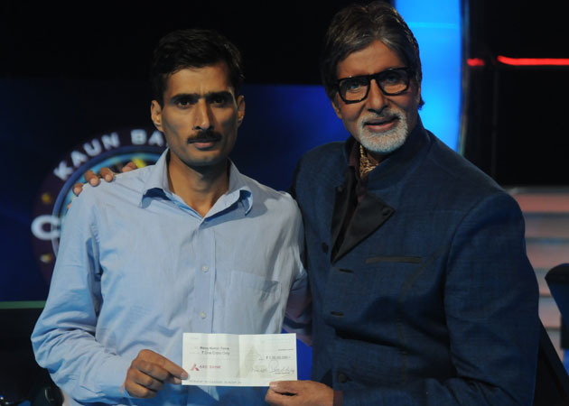 <i>KBC 6</i> gets first crorepati in Kashmir's Manoj Raina