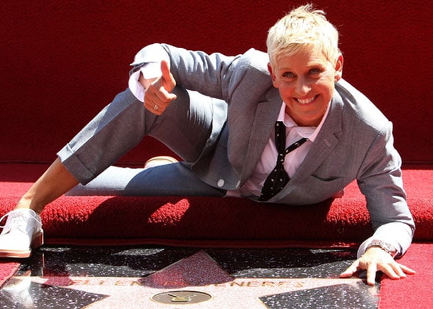 Ellen Degeneres honoured with star on Hollywood Walk of Fame