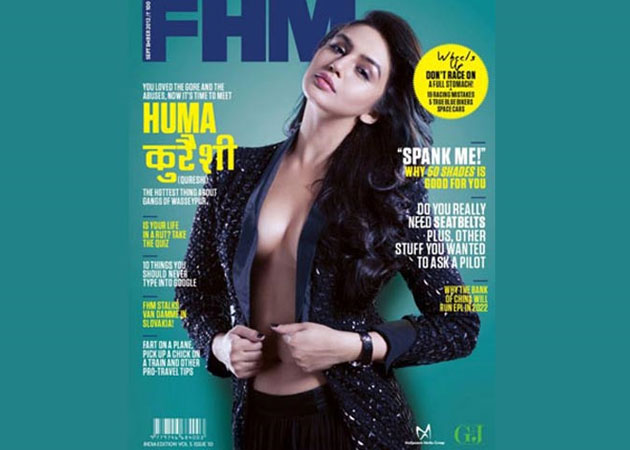 Huma Qureshi is bold and beautiful on the cover of FHM magazine