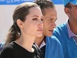 Angelina Jolie was left in tears after visiting refugee camp