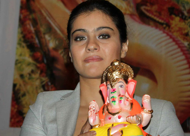 Kajol calls for an eco-friendly Ganpati