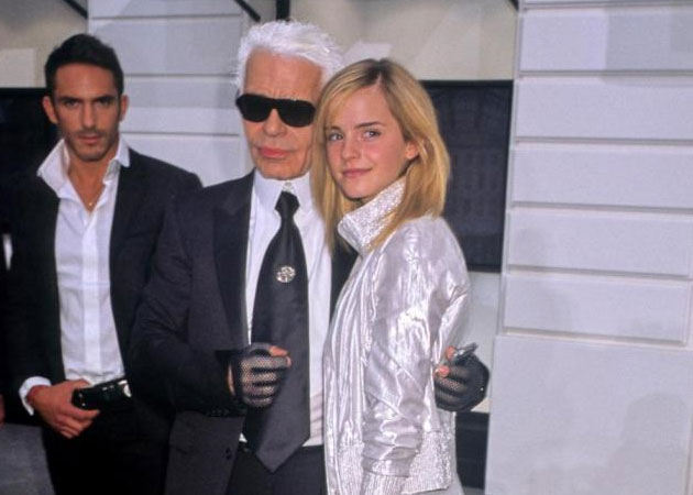 Karl Lagerfeld gifts Emma Watson a fishing rod on her birthday