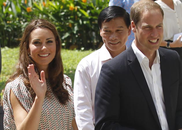 Prince William says he wants two children with wife Kate