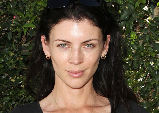 Liberty Ross  seen wearing her wedding ring