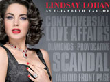 Poster of Lindsay Lohan's <i>Liz & Dick</i> out