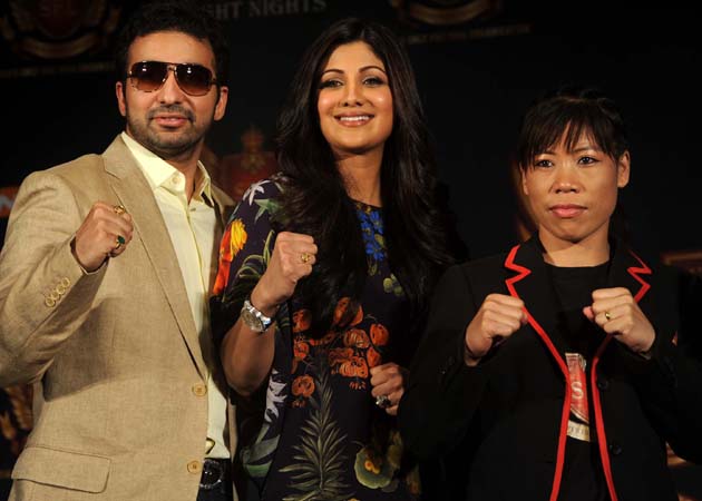 Shilpa Shetty names Mary Kom brand ambassador of husband's fight league