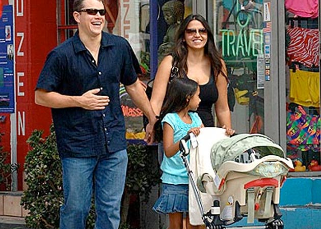 Matt Damon's children "bribe" him to eat more vegetables