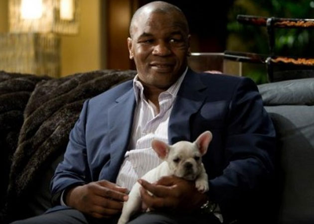  Mike Tyson signs <i>Scary Movie 5</i>