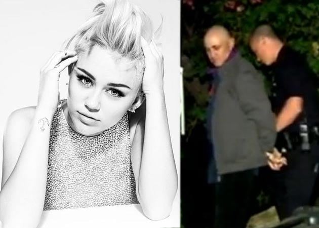 Miley Cyrus' stalker charged with trespass and running from police