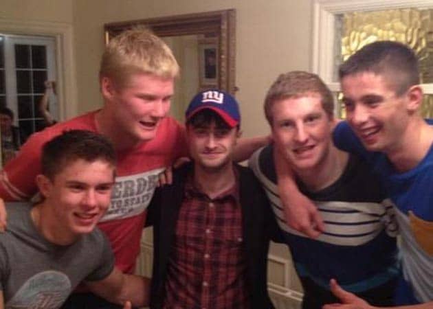 Daniel Radcliffe enjoyed a wild night out in Dublin