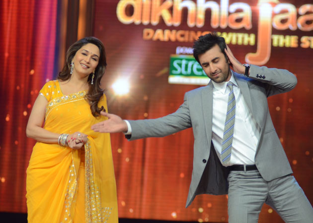 Ranbir Kapoor woos "childhood crush" Madhuri Dixit with song