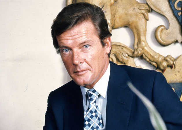 Sir Roger Moore was physically abused by his former wives