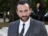 Saif Ali Khan front row guest at Burberry Show in London