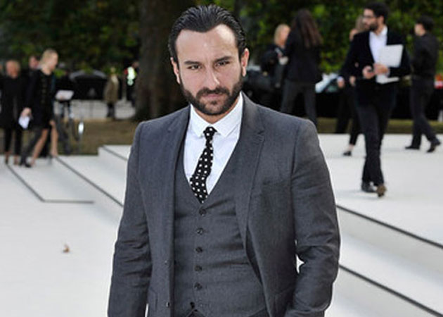 Saif Ali Khan front row guest at Burberry Show in London