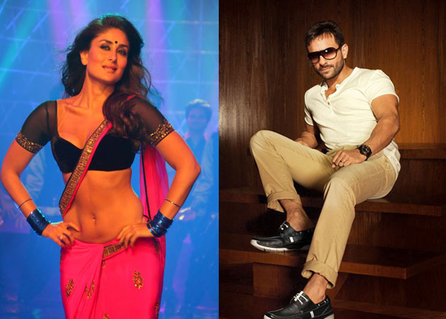 Saif Ali Khan exercises to Kareena Kapoor's <i>Halkat Jawani</i>