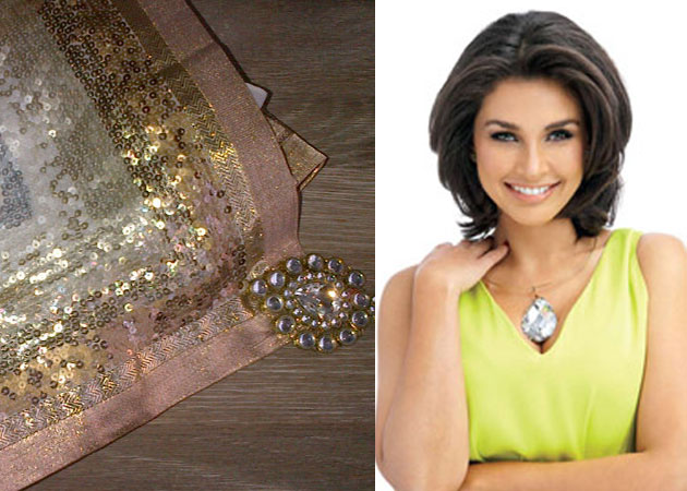Lisa Ray chooses Wendell Rodricks' gown, Satya Paul sari for wedding