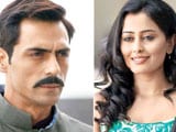 Arjun Rampal makes Nidhi Subbaiah go weak in her knees
