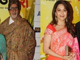 Amitabh Bachchan, Madhuri Dixit wish Sridevi luck for <i>English Vinglish</i>