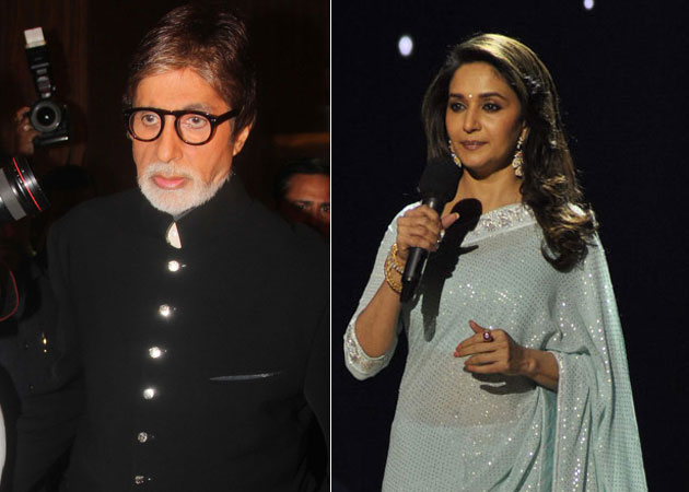 Amitabh Bachchan, Madhuri Dixit wish Sridevi luck for <i>English Vinglish</i>