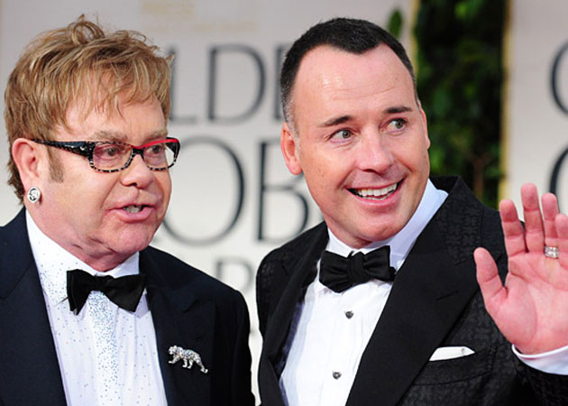 Elton John planning lavish bash for partner David Furnish