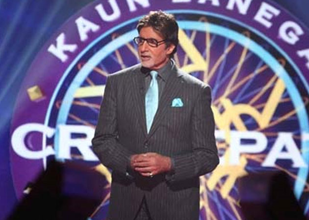 <i>KBC</i> celebrates Amitabh Bachchan's birthday with a special cake