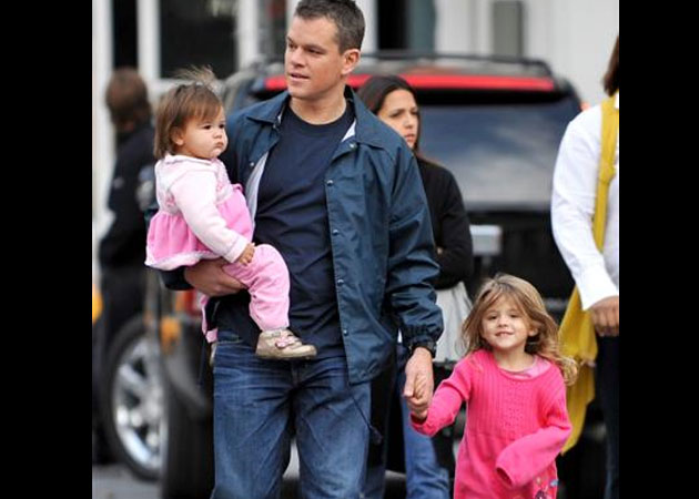 Matt Damon blames his daughters for his hair turning grey